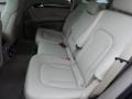 2015 Audi Q7 Cardamom Beige Interior Rear Seat Photo