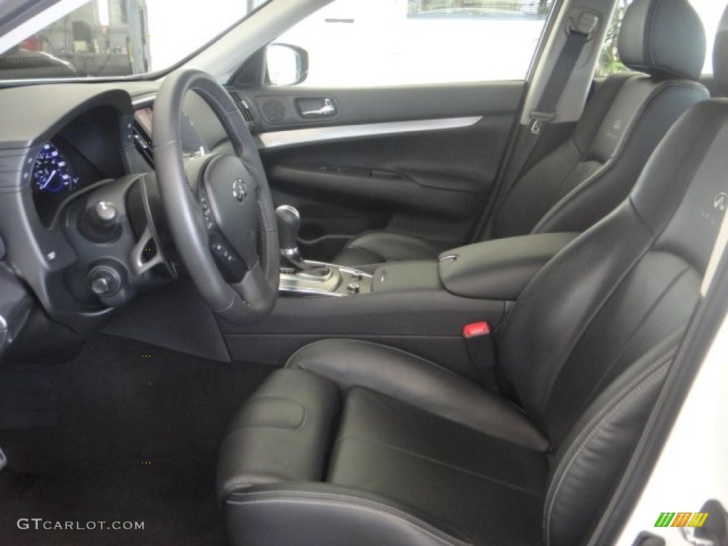 2012 Infiniti G 37 S Sport Sedan Interior Color Photos