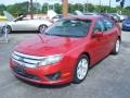 2010 Red Candy Metallic Ford Fusion SE  photo #2