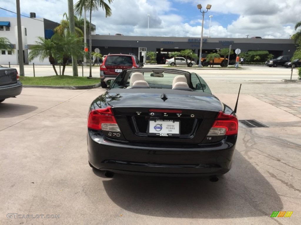 2011 C70 T5 - Black / Soverign Hide Calcite Leather/Off Black photo #4