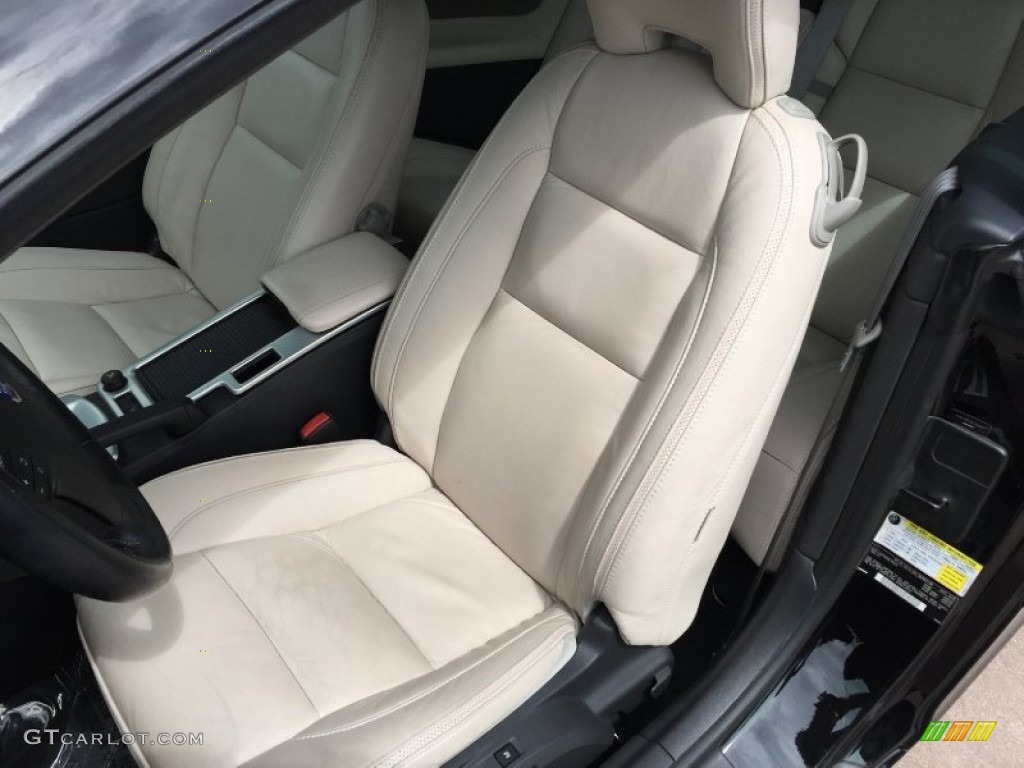 2011 C70 T5 - Black / Soverign Hide Calcite Leather/Off Black photo #9