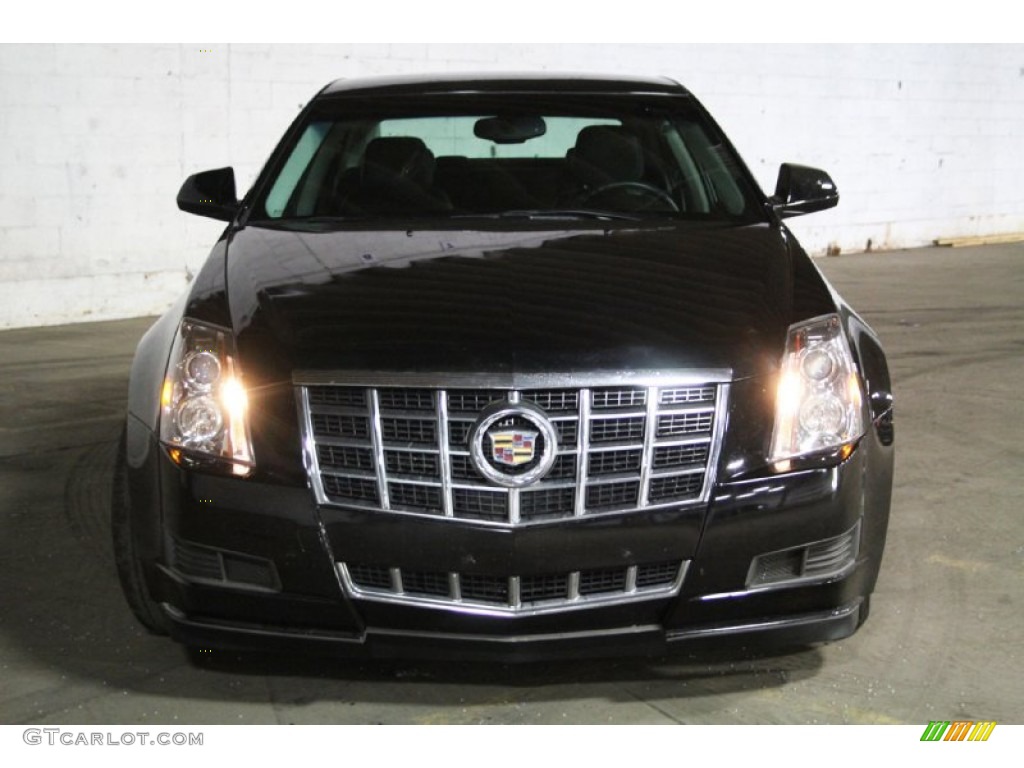 2012 CTS 4 3.0 AWD Sedan - Black Diamond Tricoat / Ebony/Ebony photo #5