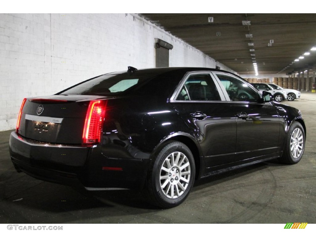 2012 CTS 4 3.0 AWD Sedan - Black Diamond Tricoat / Ebony/Ebony photo #8