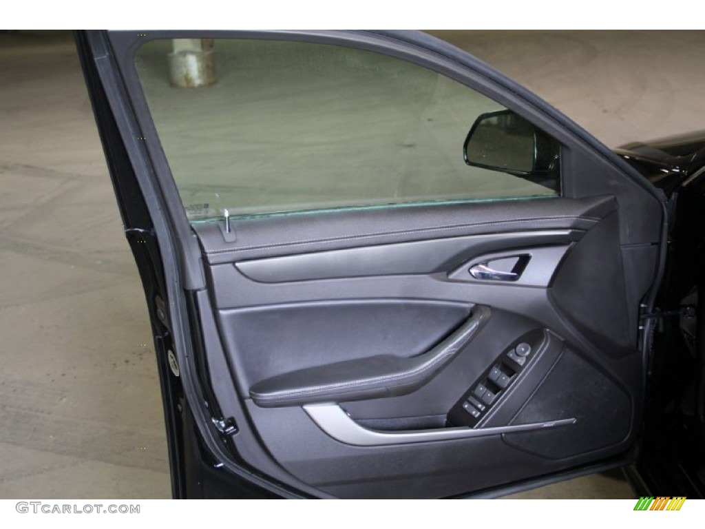 2012 CTS 4 3.0 AWD Sedan - Black Diamond Tricoat / Ebony/Ebony photo #10