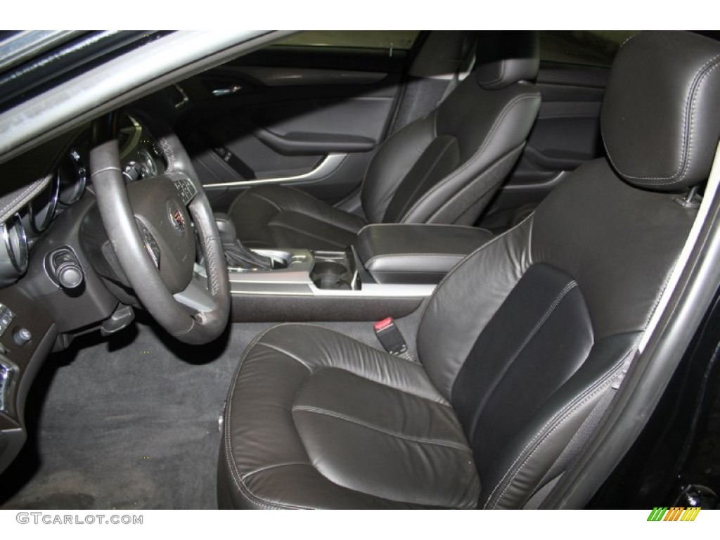 2012 CTS 4 3.0 AWD Sedan - Black Diamond Tricoat / Ebony/Ebony photo #11