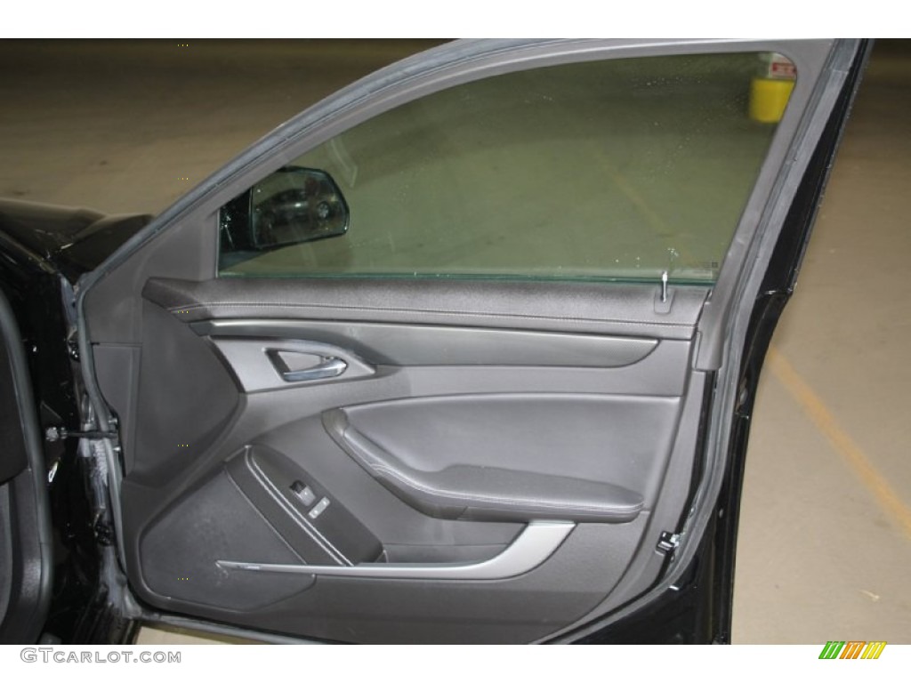 2012 CTS 4 3.0 AWD Sedan - Black Diamond Tricoat / Ebony/Ebony photo #14
