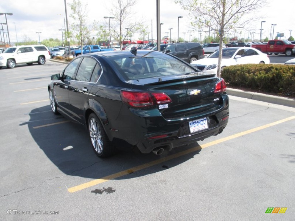 2015 SS Sedan - Regal Peacock Green Metallic / Jet Black photo #4