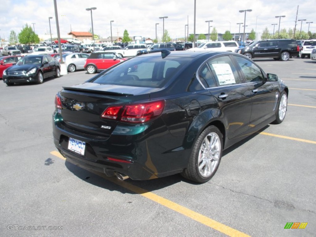 2015 SS Sedan - Regal Peacock Green Metallic / Jet Black photo #6