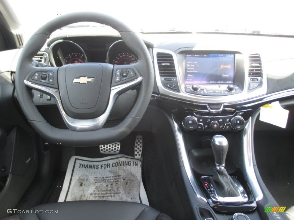 2015 Chevrolet SS Sedan Jet Black Dashboard Photo #103729499