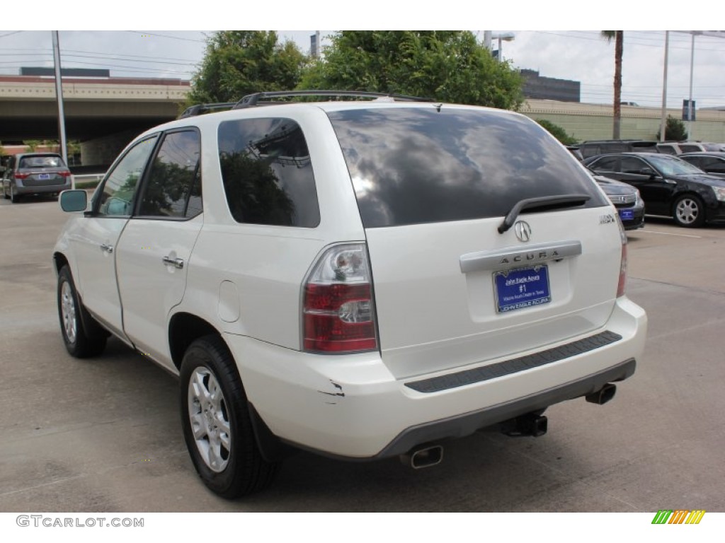 2006 MDX Touring - Taffeta White / Saddle/Black photo #6