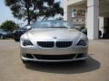 2008 Mineral Silver Metallic BMW 6 Series 650i Convertible  photo #2