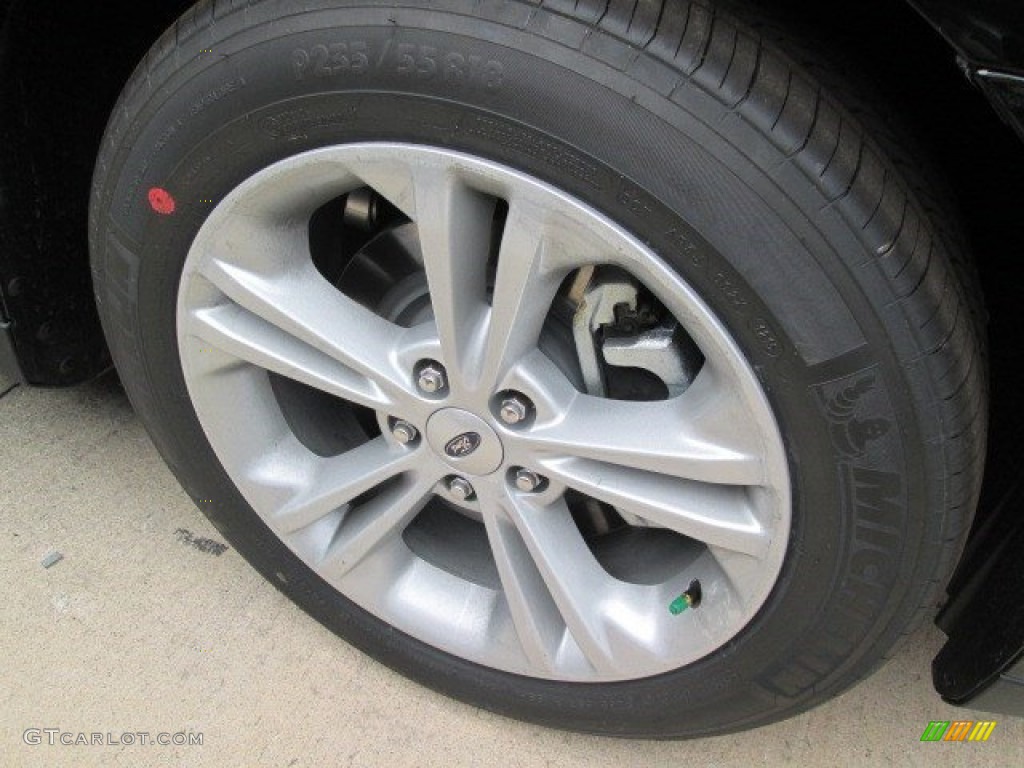 2015 Taurus SE - Tuxedo Black Metallic / Dune photo #3