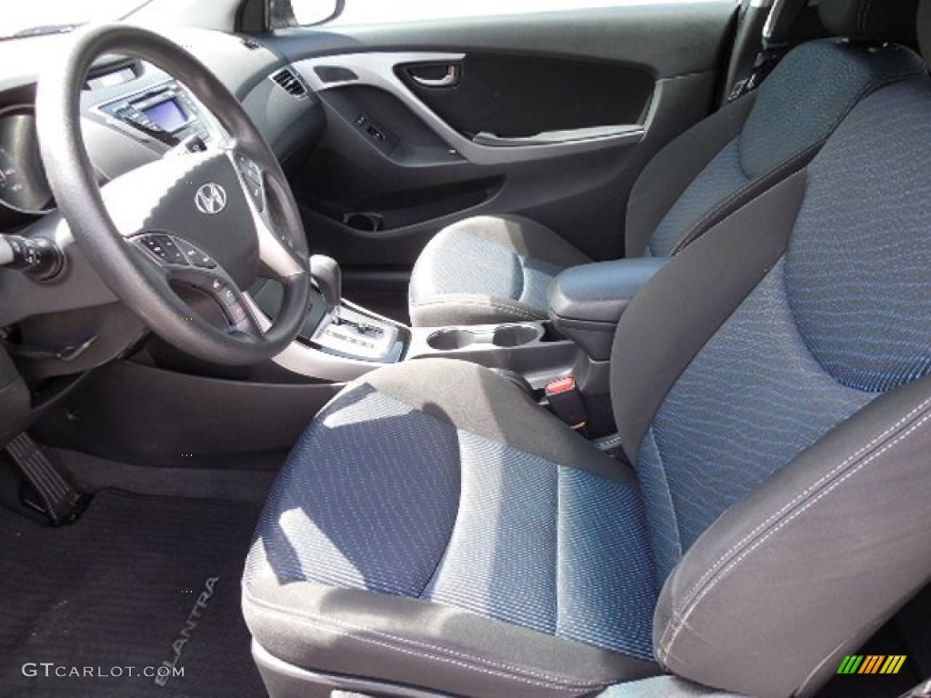 2013 Elantra Coupe GS - Silver / Black photo #4