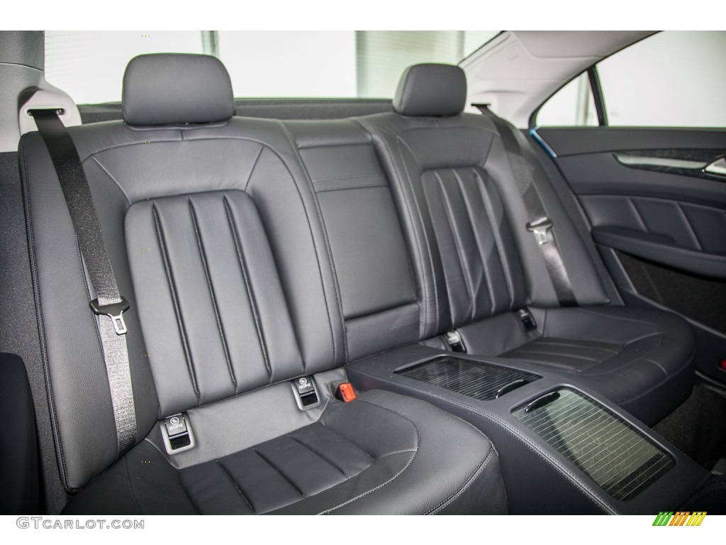 Black Interior 2015 Mercedes-Benz CLS 550 Coupe Photo #103733969
