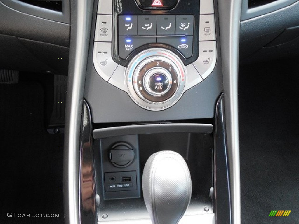 2013 Elantra Coupe GS - Silver / Black photo #20