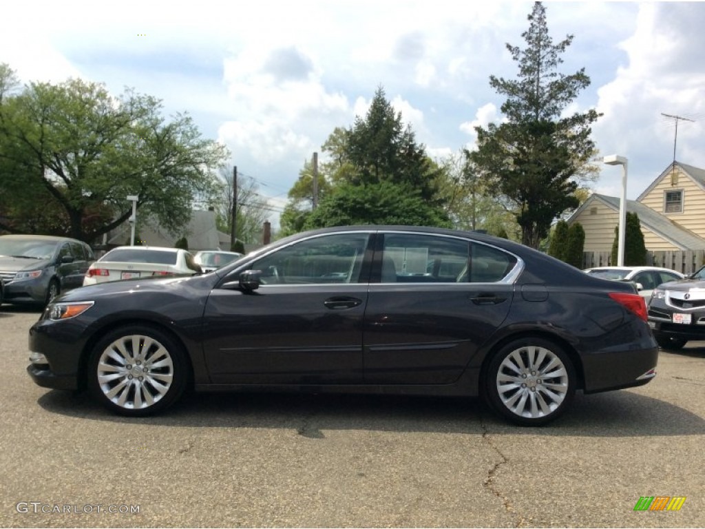 Graphite Luster Metallic 2014 Acura RLX Advance Package Exterior Photo #103737020