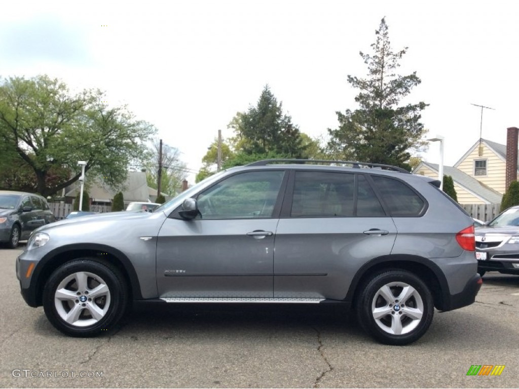 2010 X5 xDrive35d - Space Grey Metallic / Black Nevada Leather photo #6