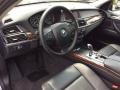 2010 BMW X5 Black Nevada Leather Interior Interior Photo