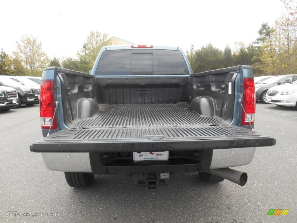 2014 Sierra 2500HD SLE Crew Cab 4x4 - Stealth Gray Metallic / Ebony photo #18