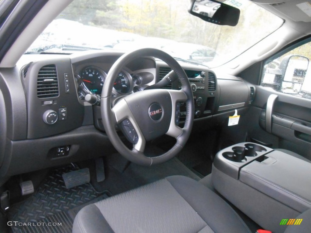 2014 Sierra 2500HD SLE Crew Cab 4x4 - Stealth Gray Metallic / Ebony photo #20