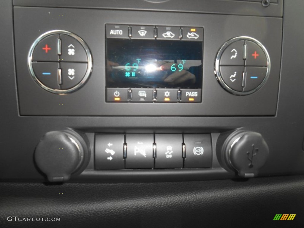2014 Sierra 2500HD SLE Crew Cab 4x4 - Stealth Gray Metallic / Ebony photo #29