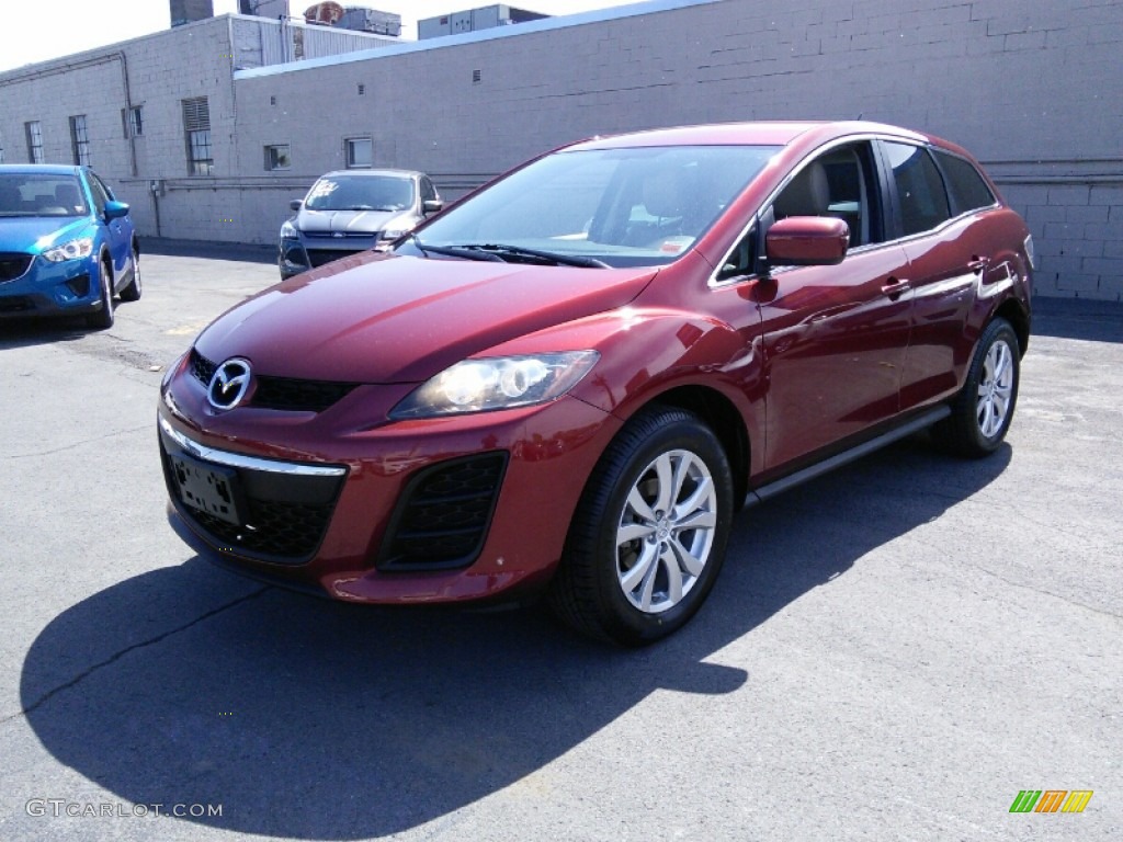 2010 CX-7 s Touring AWD - Copper Red / Sand photo #3