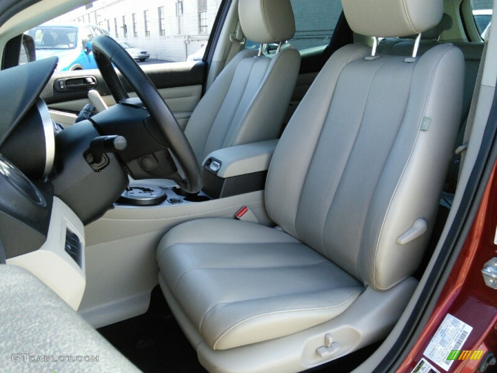 2010 CX-7 s Touring AWD - Copper Red / Sand photo #9