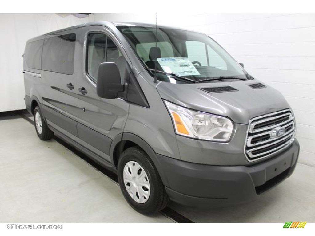 Sterling Grey Metallic 2015 Ford Transit Wagon XLT Exterior Photo #103742258