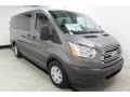 Sterling Grey Metallic 2015 Ford Transit Wagon XLT Exterior