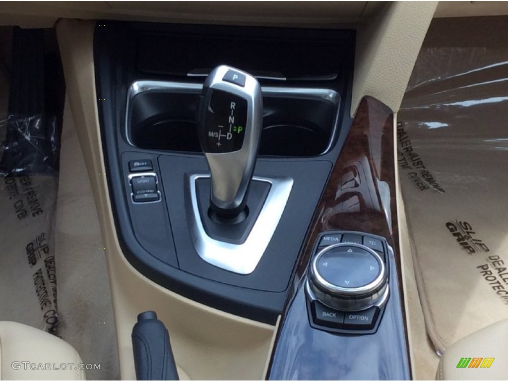 2015 3 Series 328i xDrive Sedan - Black Sapphire Metallic / Venetian Beige photo #17
