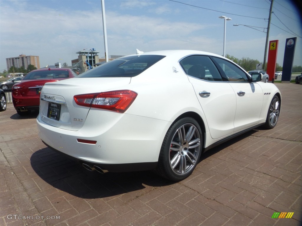2014 Ghibli S Q4 - Bianco (White) / Cuoio photo #4