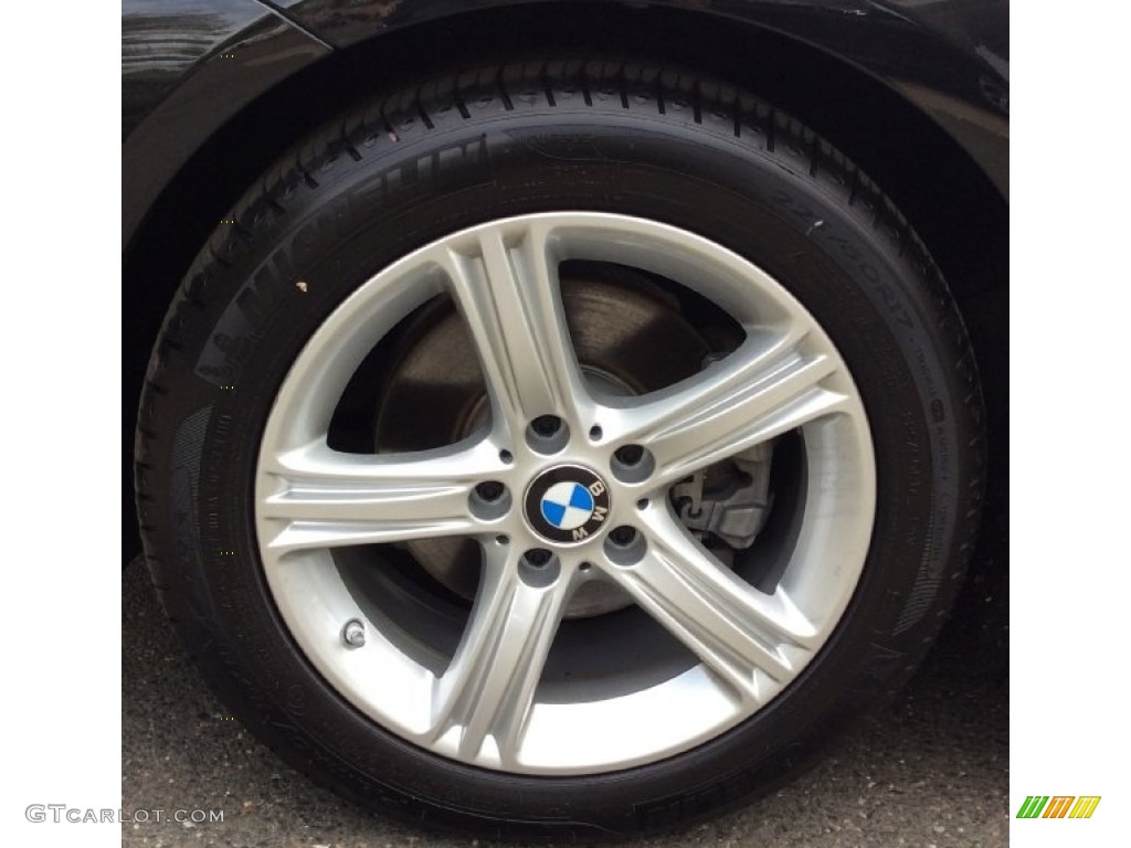2015 3 Series 328i xDrive Sedan - Black Sapphire Metallic / Venetian Beige photo #33
