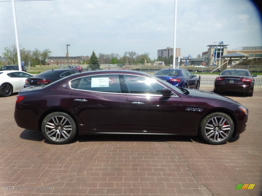 2015 Quattroporte S Q4 AWD - Rosso Folgore (Dark Red Metallic) / Cuoio photo #3