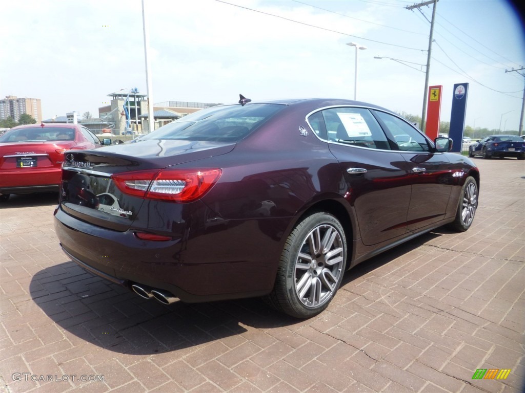 2015 Quattroporte S Q4 AWD - Rosso Folgore (Dark Red Metallic) / Cuoio photo #4