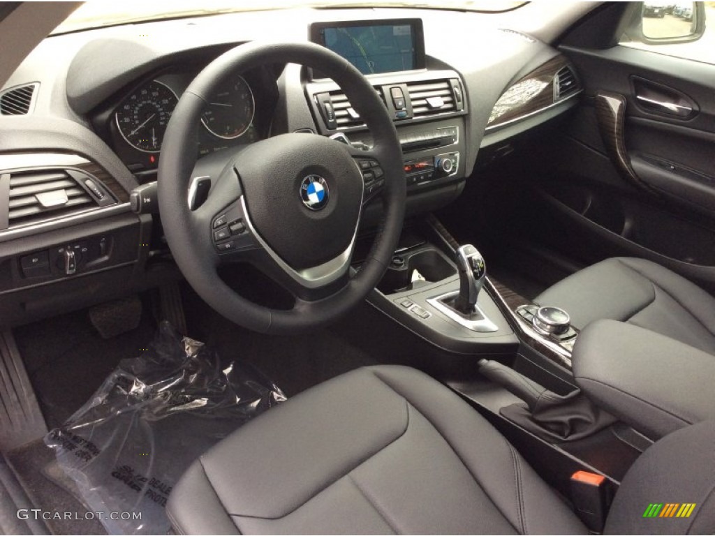 Black Interior 2015 BMW 2 Series 228i xDrive Coupe Photo #103743494