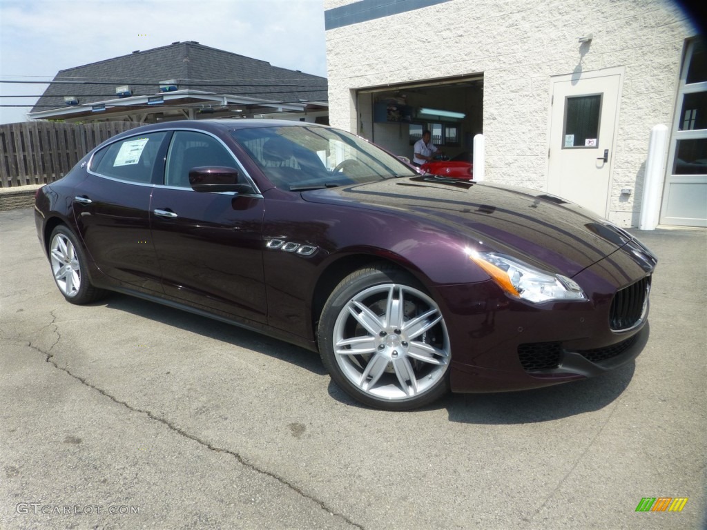 2015 Quattroporte S Q4 AWD - Rosso Folgore (Dark Red Metallic) / Cuoio photo #1