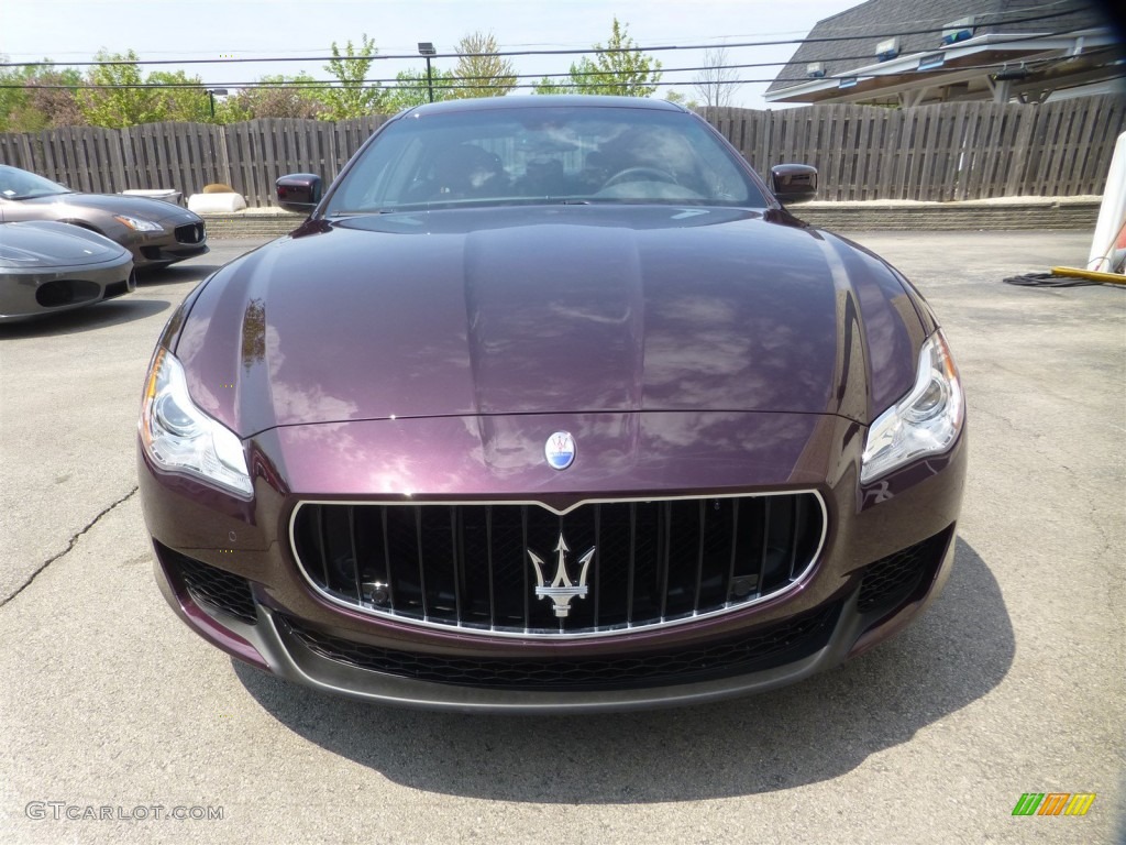 2015 Quattroporte S Q4 AWD - Rosso Folgore (Dark Red Metallic) / Cuoio photo #2