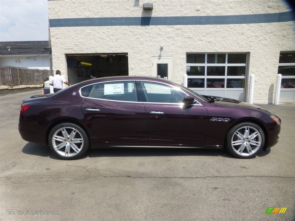2015 Quattroporte S Q4 AWD - Rosso Folgore (Dark Red Metallic) / Cuoio photo #3
