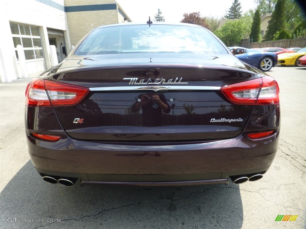 2015 Quattroporte S Q4 AWD - Rosso Folgore (Dark Red Metallic) / Cuoio photo #5