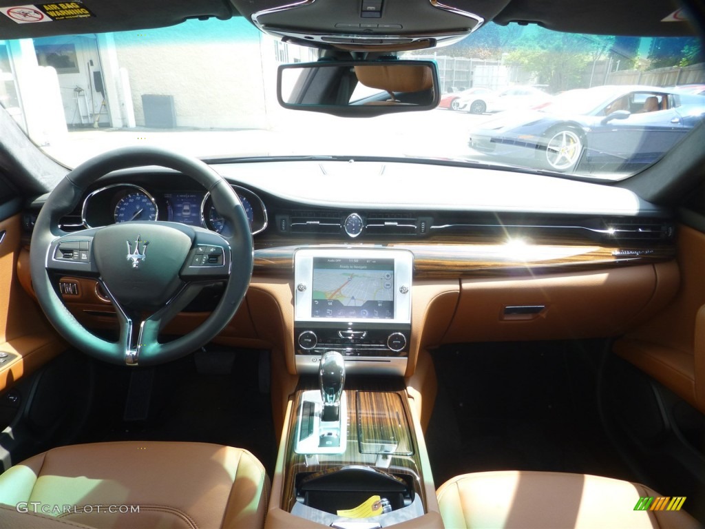 2015 Quattroporte S Q4 AWD - Rosso Folgore (Dark Red Metallic) / Cuoio photo #7