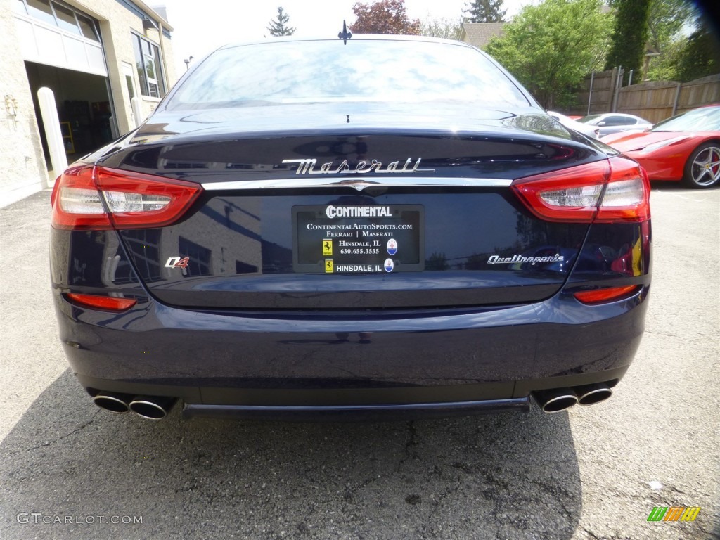 2015 Quattroporte S Q4 AWD - Blu Passione (Passion Blue) / Cuoio photo #5