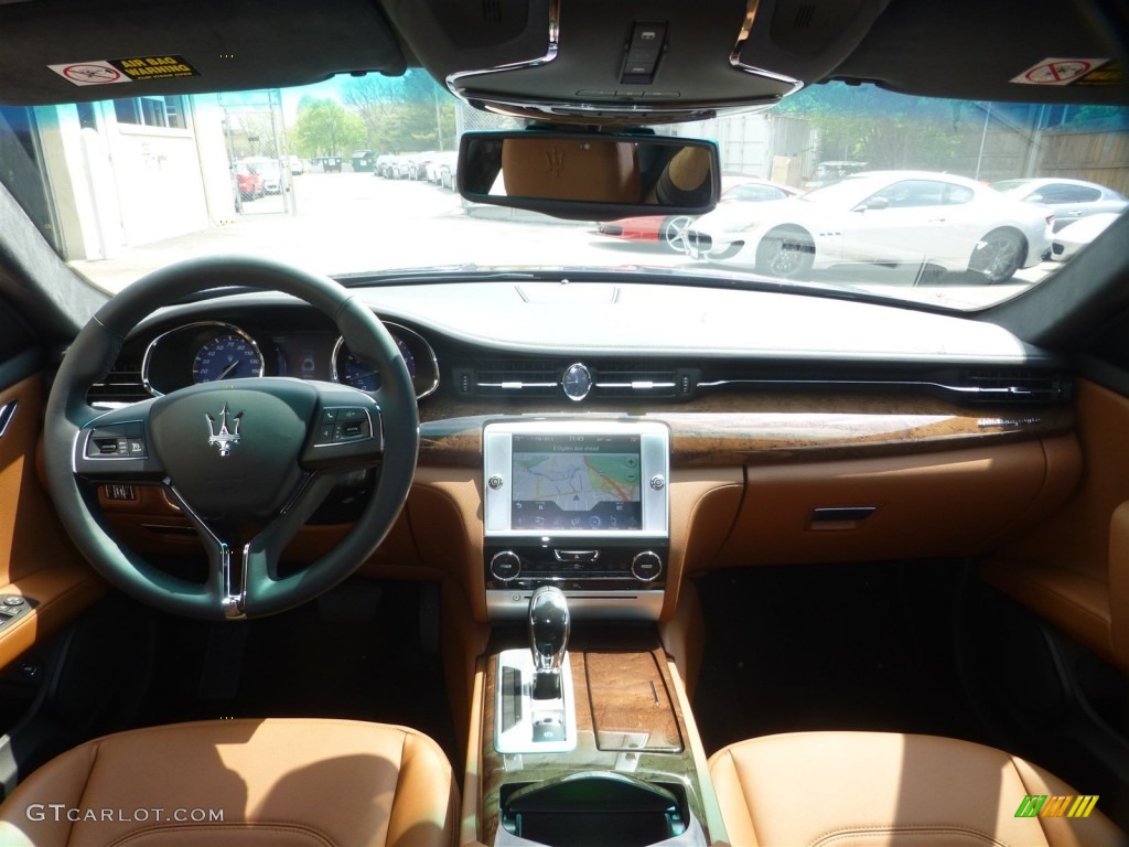 2015 Quattroporte S Q4 AWD - Blu Passione (Passion Blue) / Cuoio photo #7