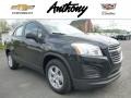 2015 Black Granite Metallic Chevrolet Trax LS AWD  photo #1