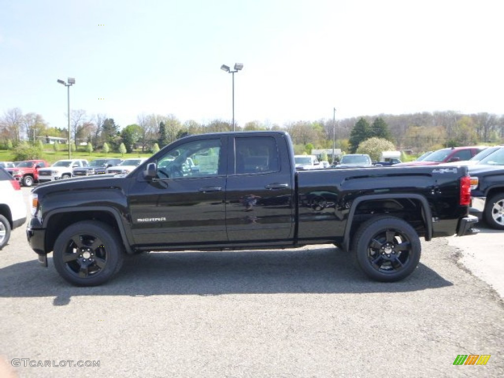 Onyx Black 2015 GMC Sierra 1500 Double Cab 4x4 Exterior Photo #103745168