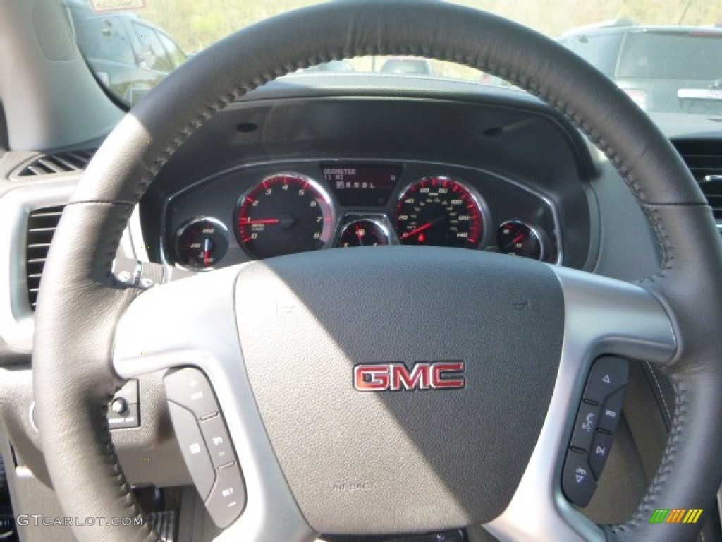 2015 Acadia SLE AWD - Dark Sapphire Blue Metallic / Ebony photo #18