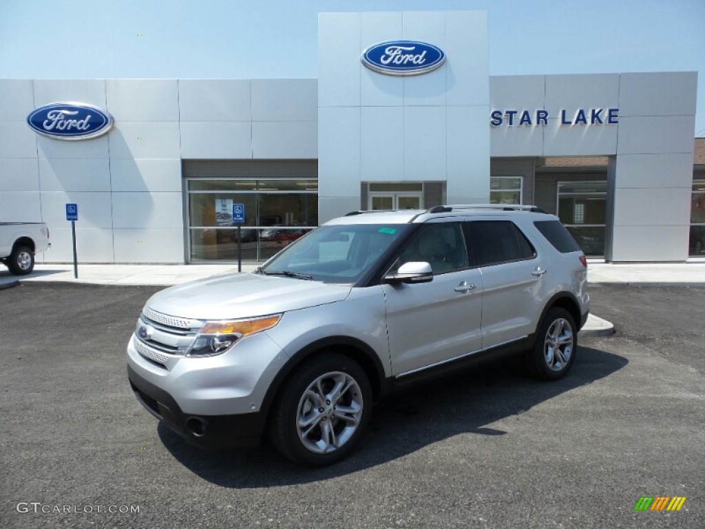 2015 Explorer Limited 4WD - Ingot Silver / Medium Light Stone photo #1