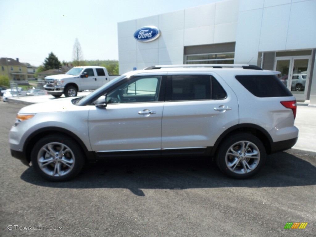2015 Explorer Limited 4WD - Ingot Silver / Medium Light Stone photo #2