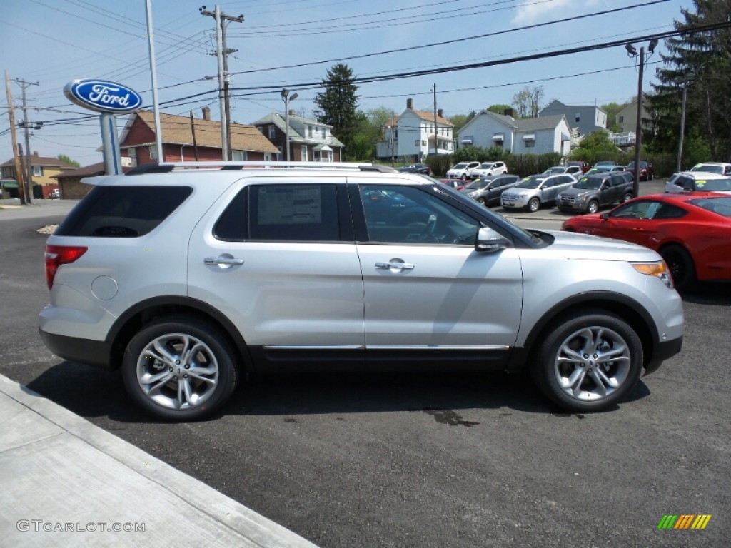 2015 Explorer Limited 4WD - Ingot Silver / Medium Light Stone photo #7