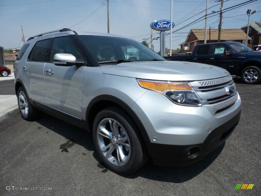 2015 Explorer Limited 4WD - Ingot Silver / Medium Light Stone photo #9