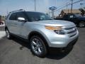 2015 Ingot Silver Ford Explorer Limited 4WD  photo #9